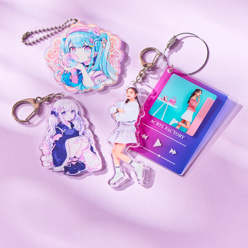 アクリルキーホルダー